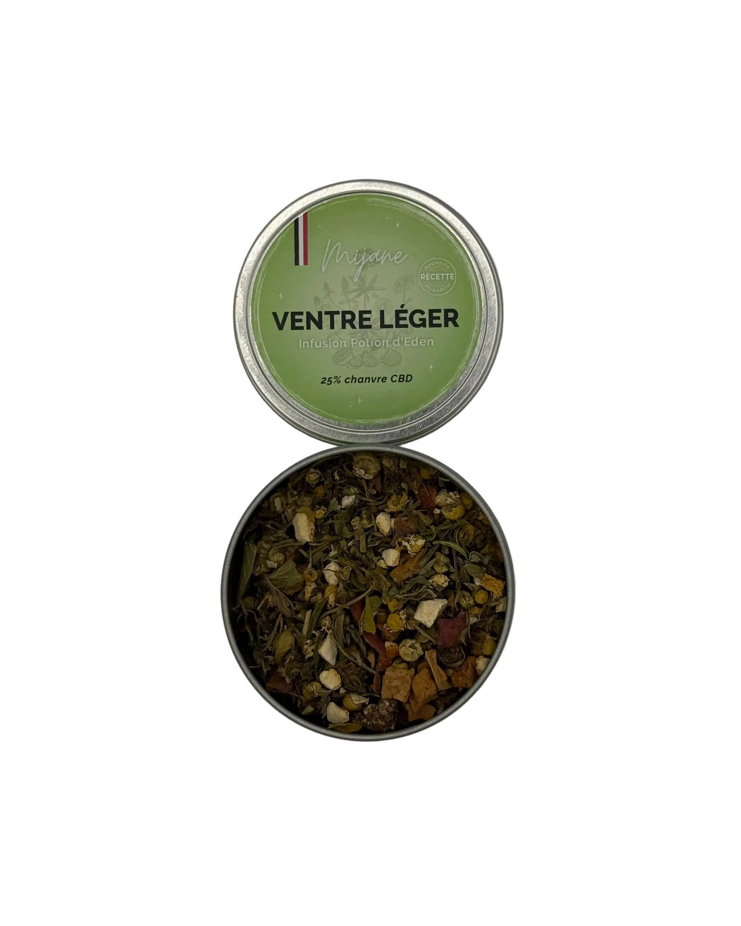 Infusion Ventre Léger – CBD 25 % Mijane
