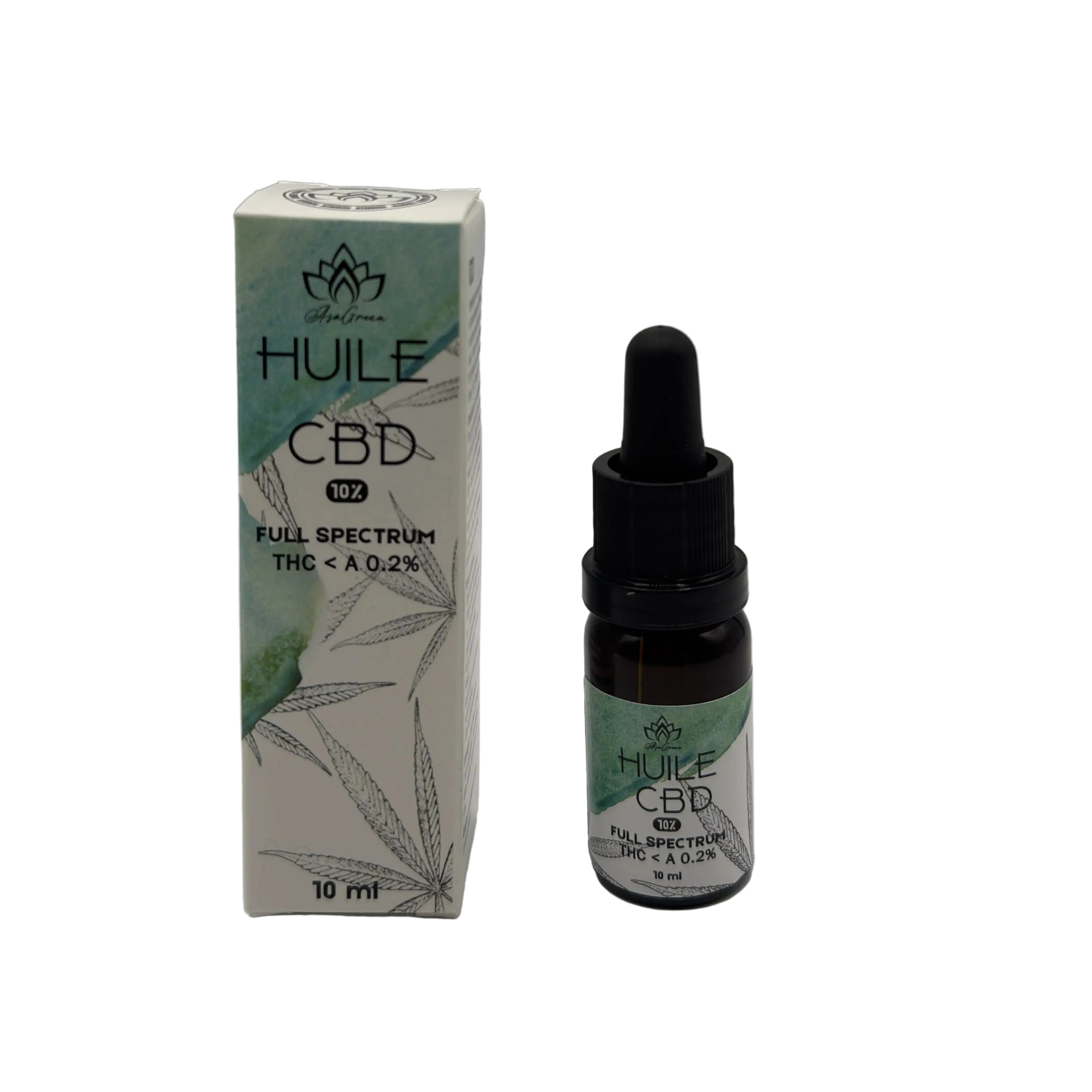 Huile CBD AsaGreen 10 %