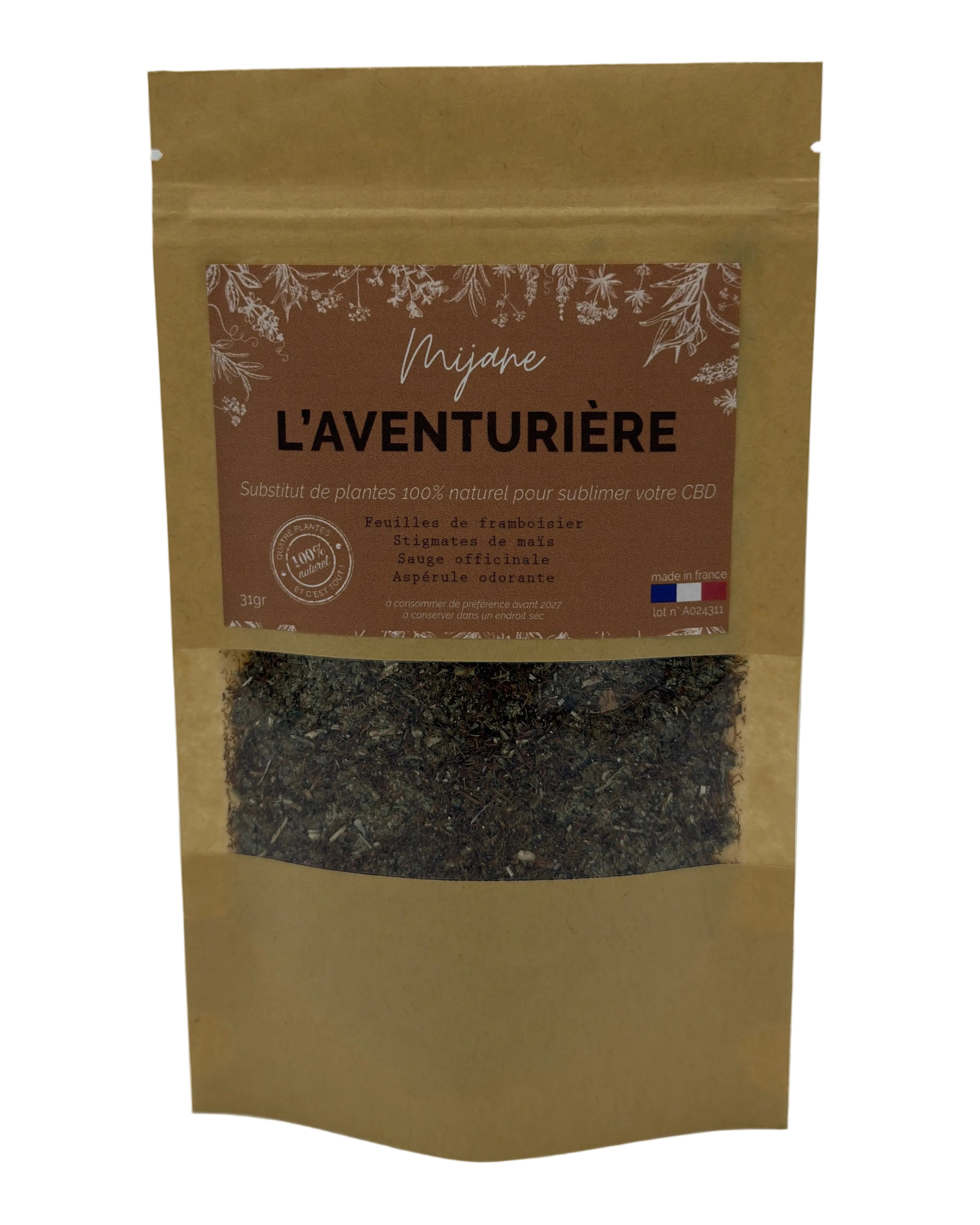 L’Aventurière – Substitut de Tabac Naturel